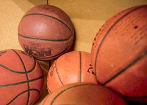 Basketballs from Royal Brougham Pavillion